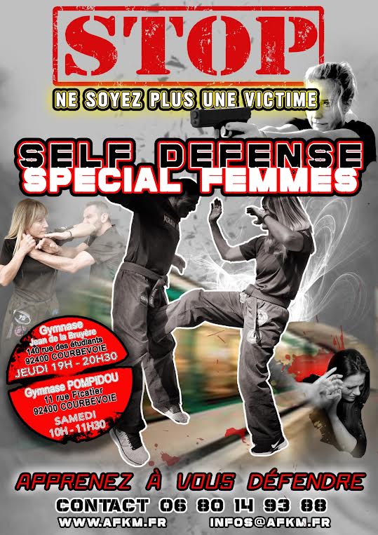 COURS SELF DEFENCE SPECIAL FEMMES